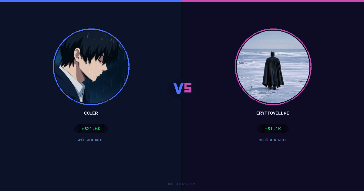 Coler vs Cryptovillain26 preview