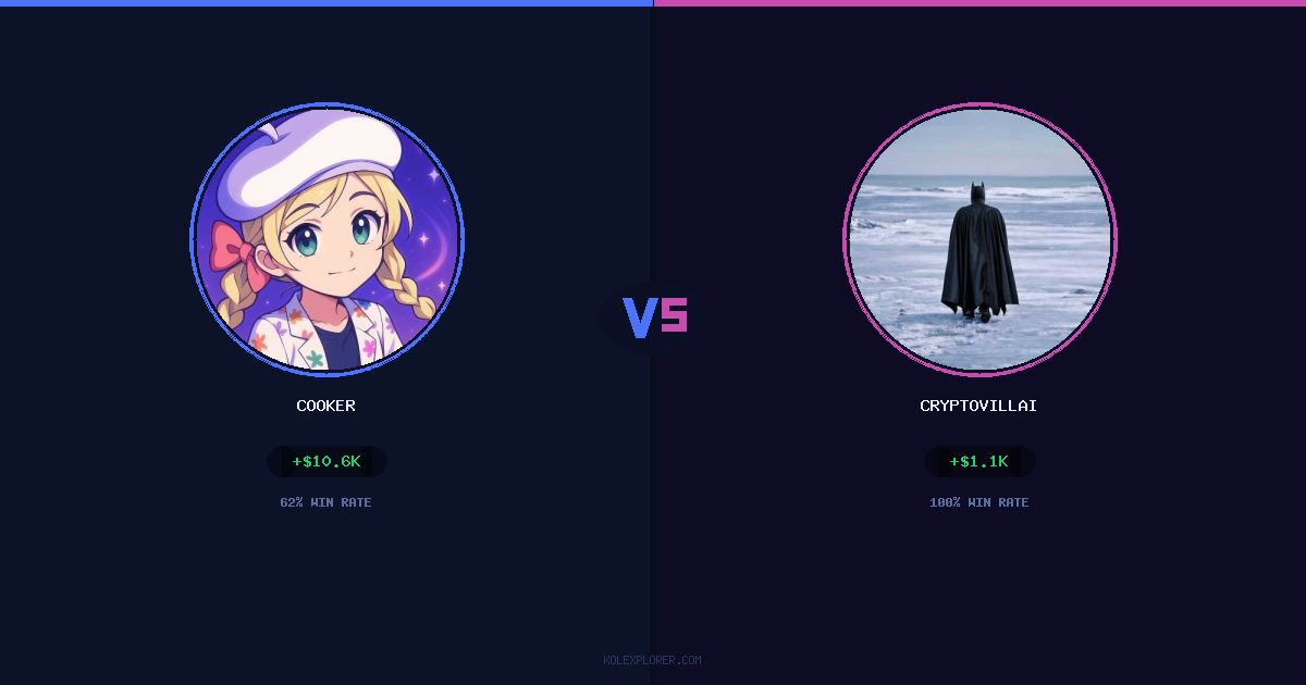 Cooker vs Cryptovillain26 preview