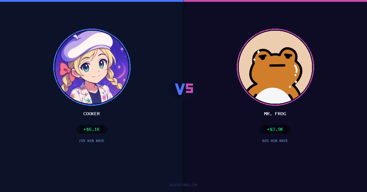 Cooker vs Mr. Frog preview