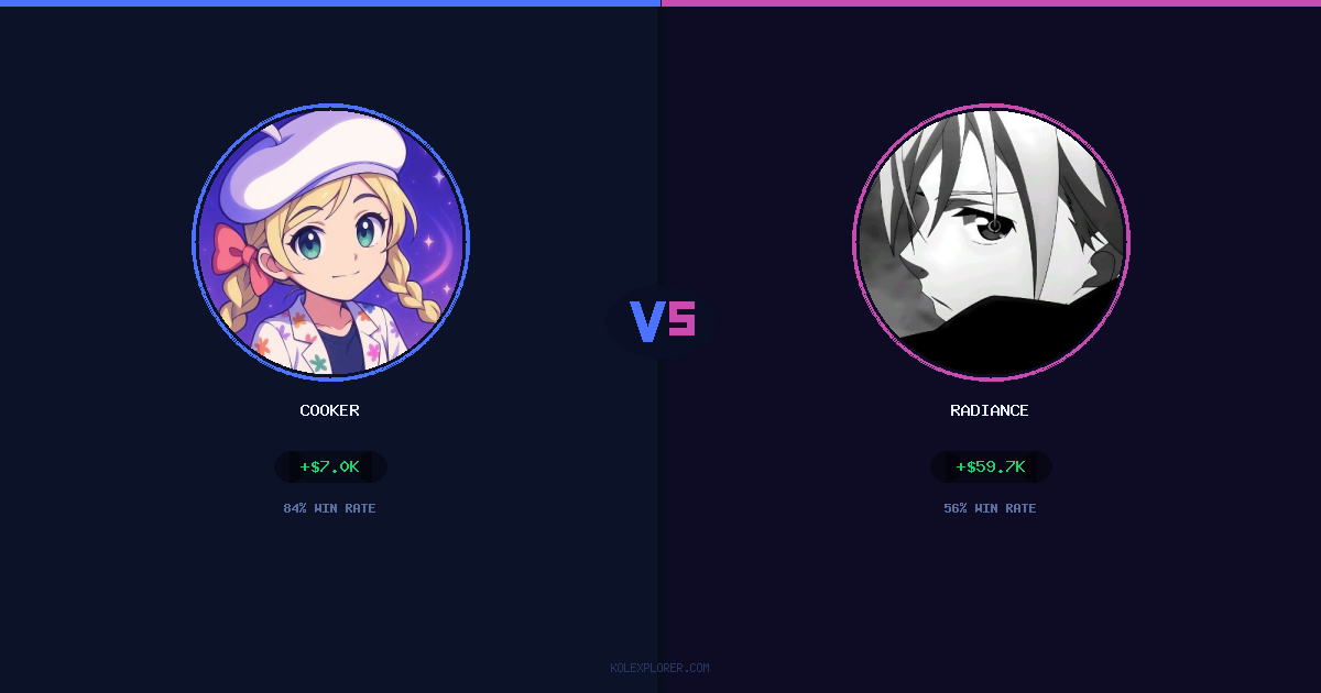 Cooker vs Radiance preview