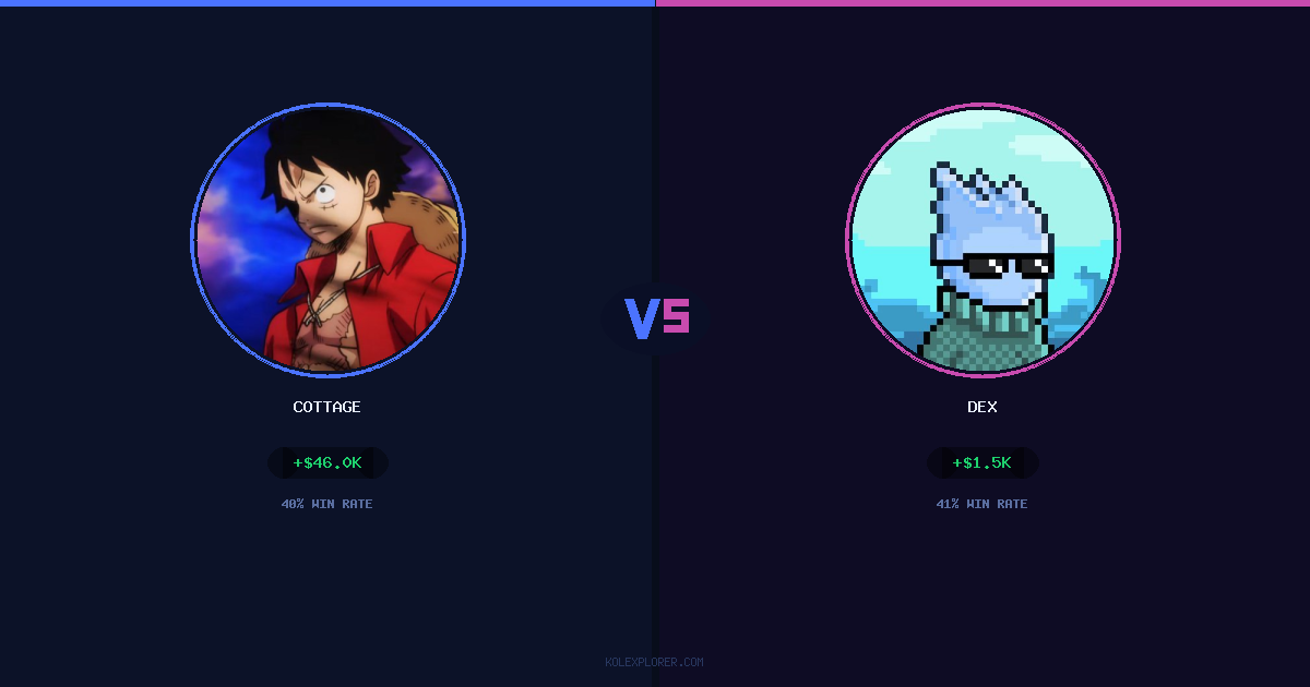 Cottage vs Dex preview