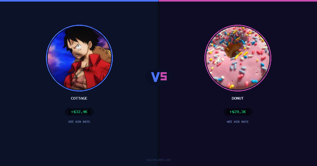 Cottage vs Donut preview