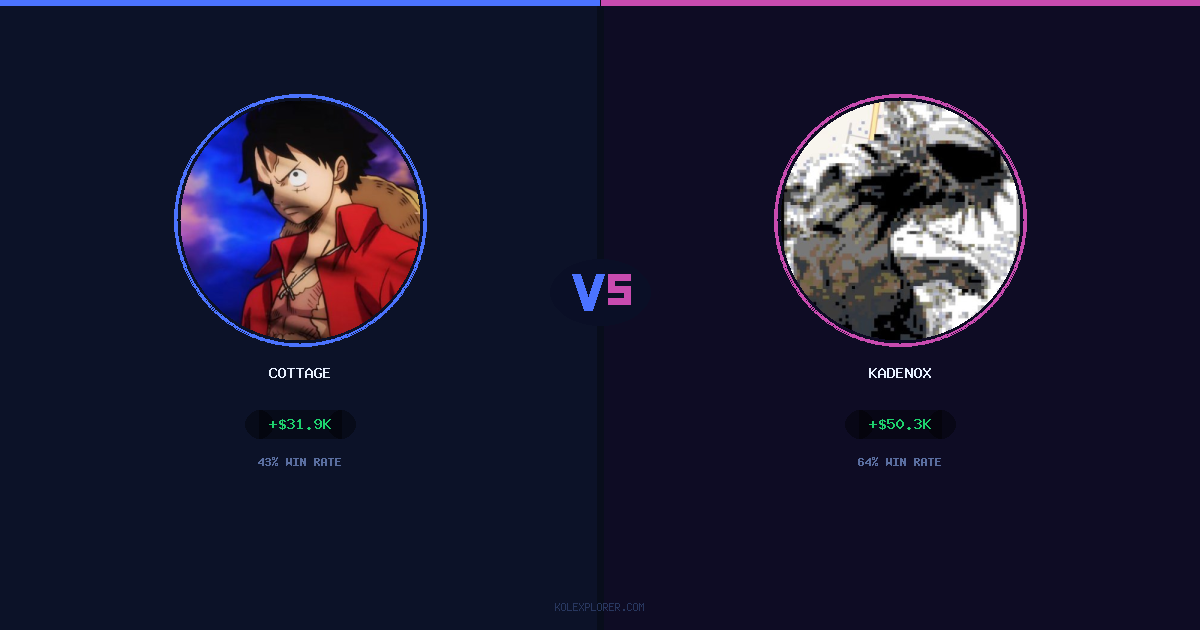 Cottage vs Kadenox preview