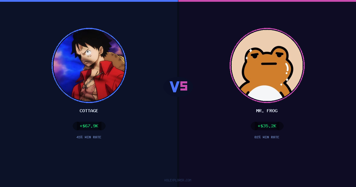 Cottage vs Mr. Frog preview