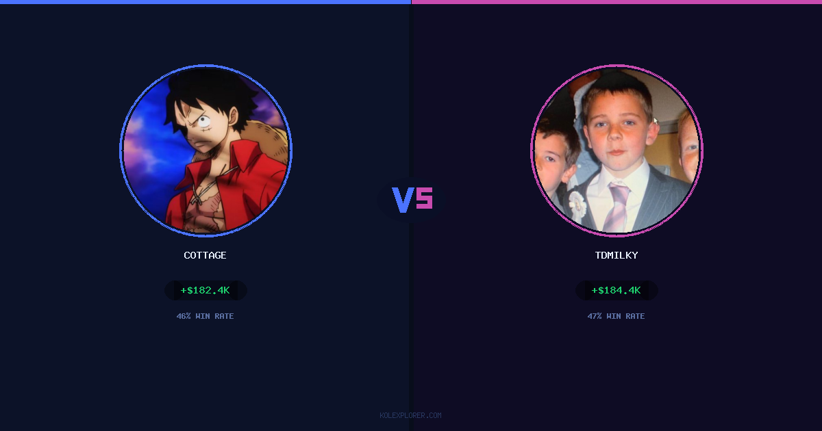 Cottage vs Tdmilky preview