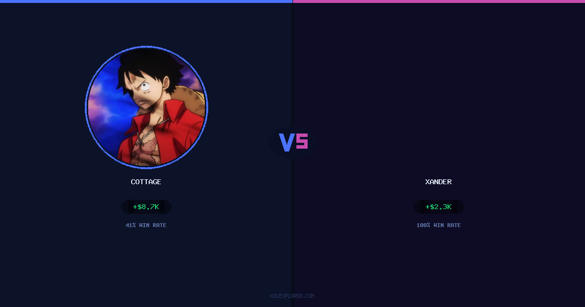 Cottage vs Xander preview