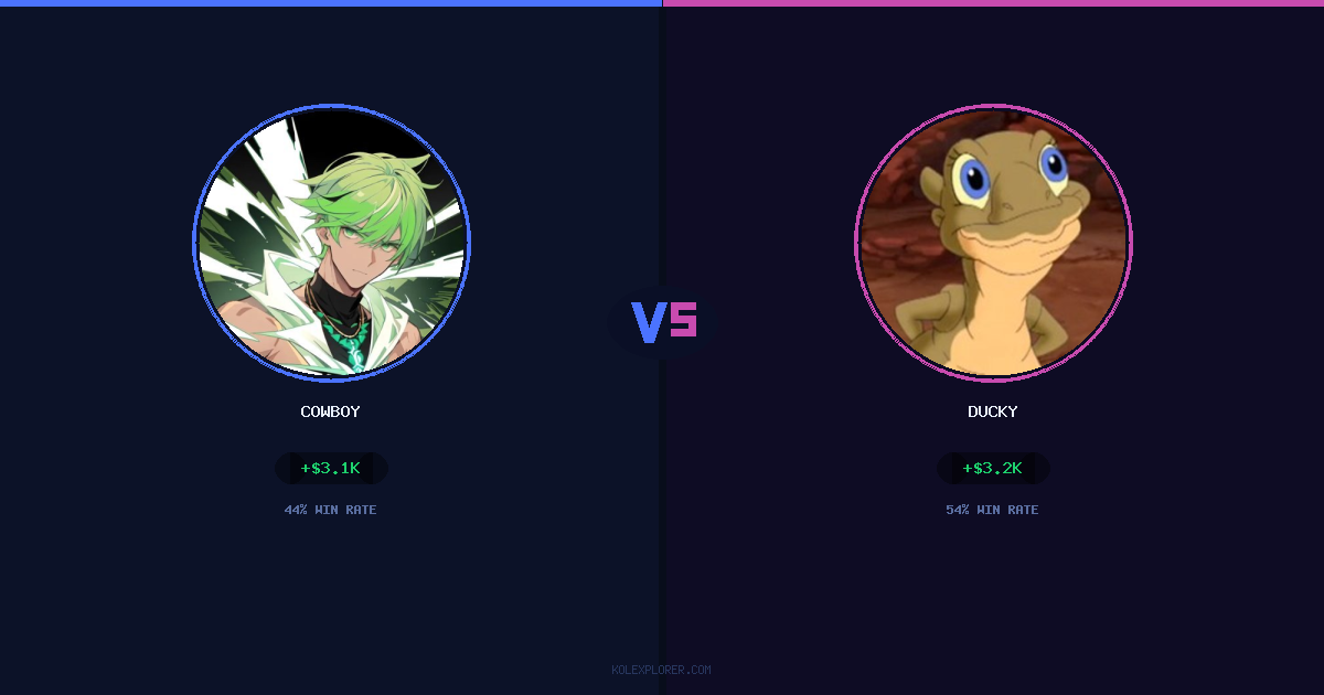 Cowboy vs Ducky preview