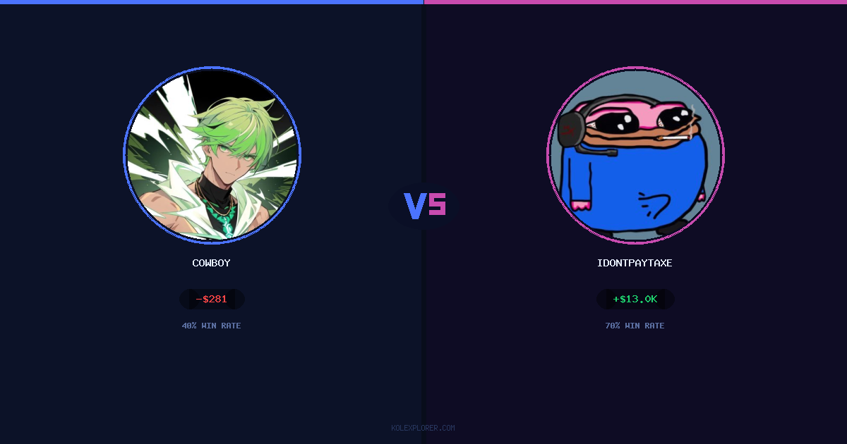 Cowboy vs IdontPayTaxes preview