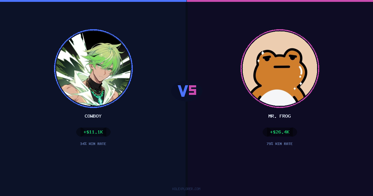 Cowboy vs Mr. Frog preview