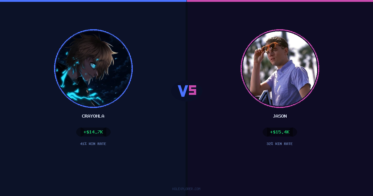 Crayohla vs Jason preview
