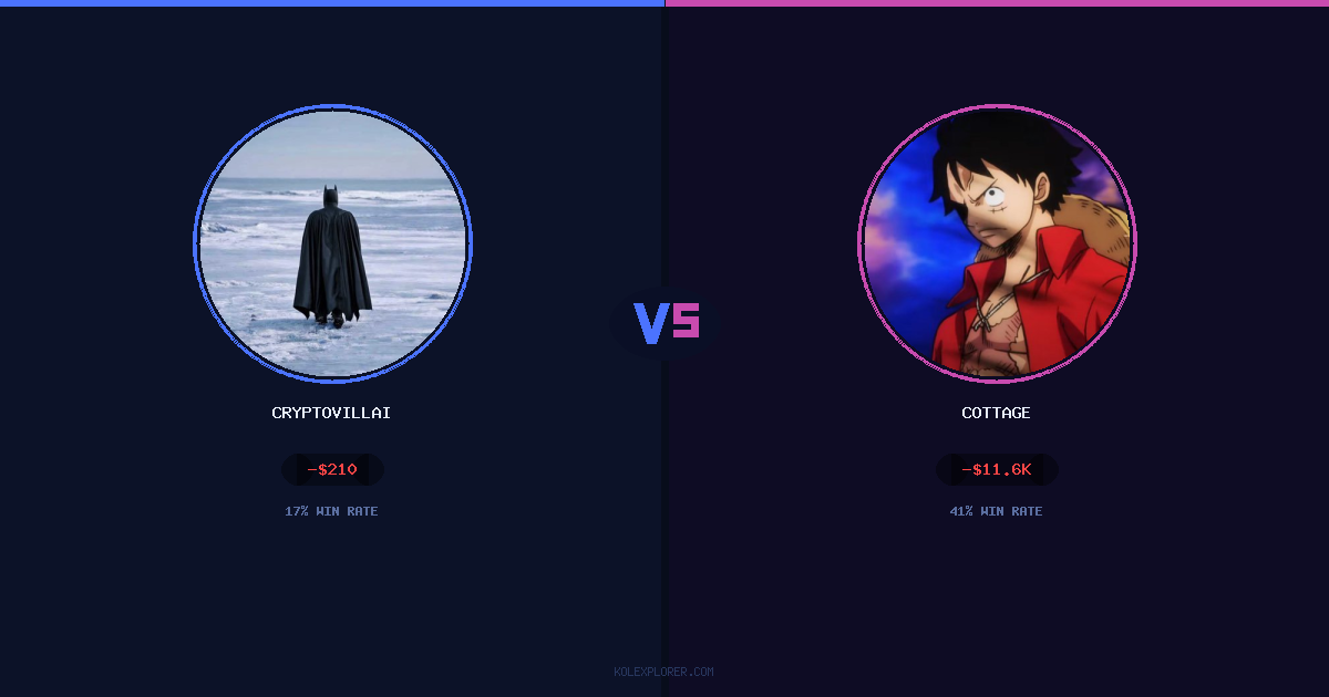 Cryptovillain26 vs Cottage preview