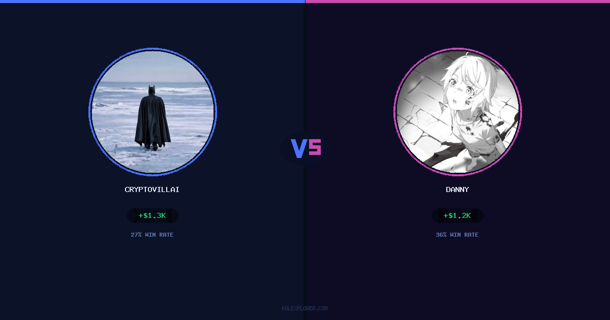 Cryptovillain26 vs Danny preview