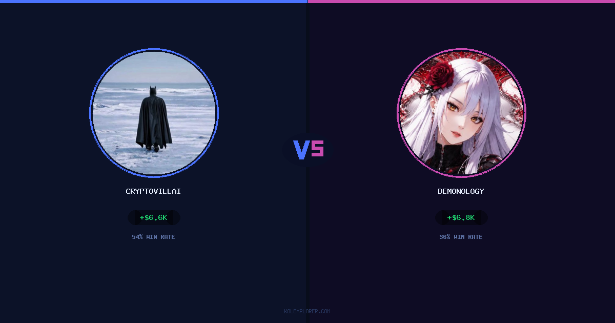 Cryptovillain26 vs demonology preview