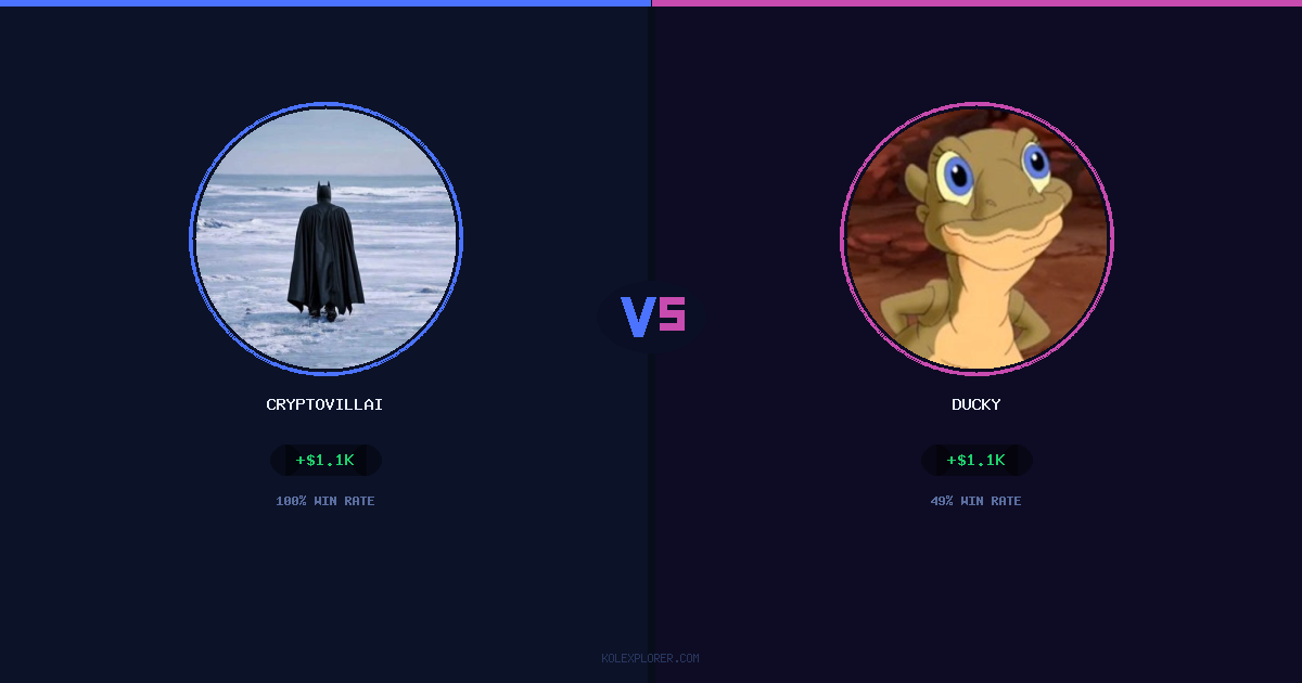 Cryptovillain26 vs Ducky preview