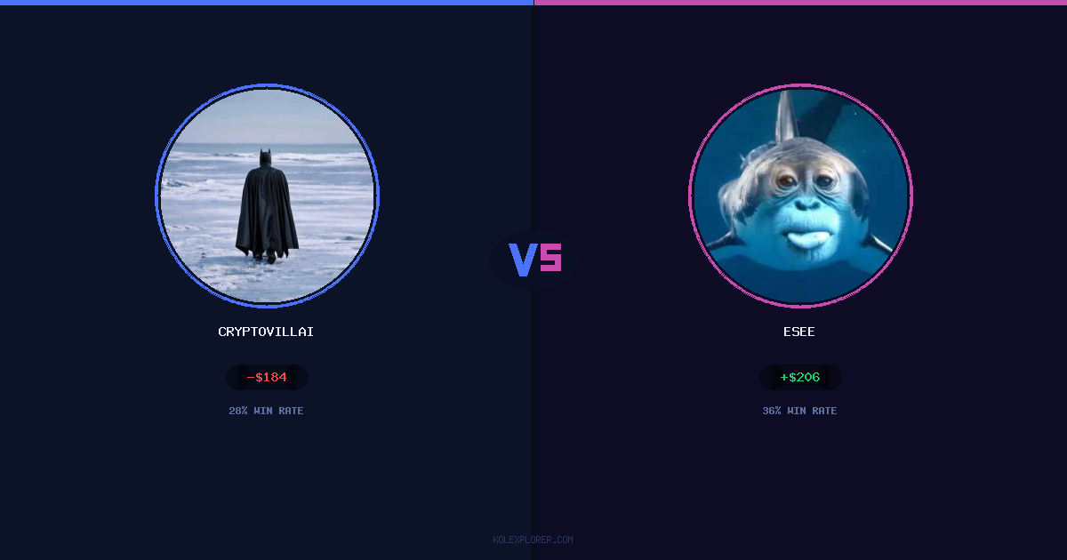 Cryptovillain26 vs Esee preview