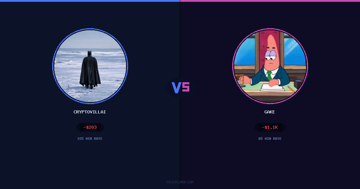 Cryptovillain26 vs Gake preview