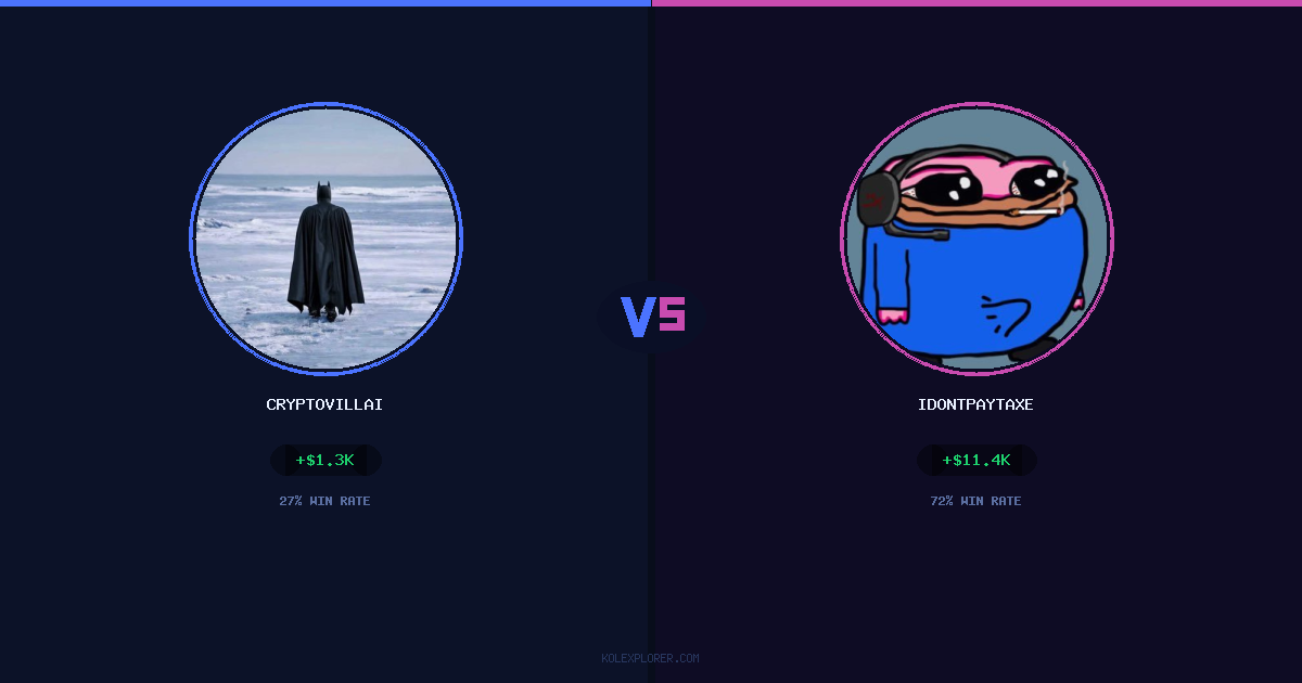 Cryptovillain26 vs IdontPayTaxes preview