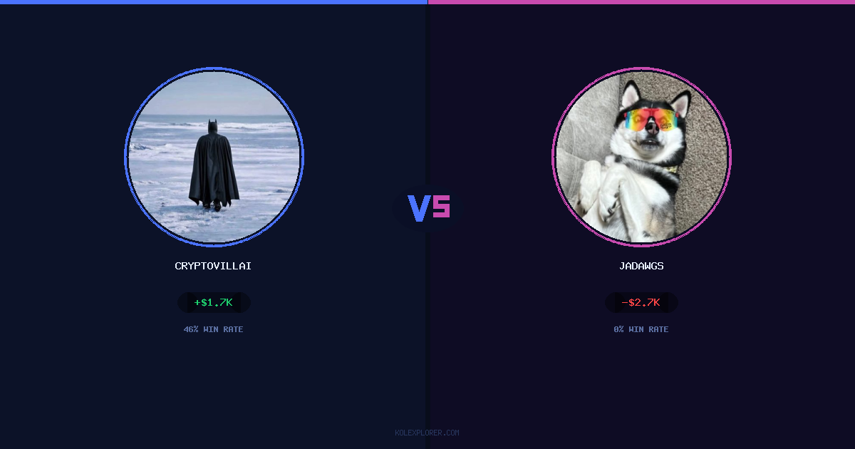 Cryptovillain26 vs Jadawgs preview
