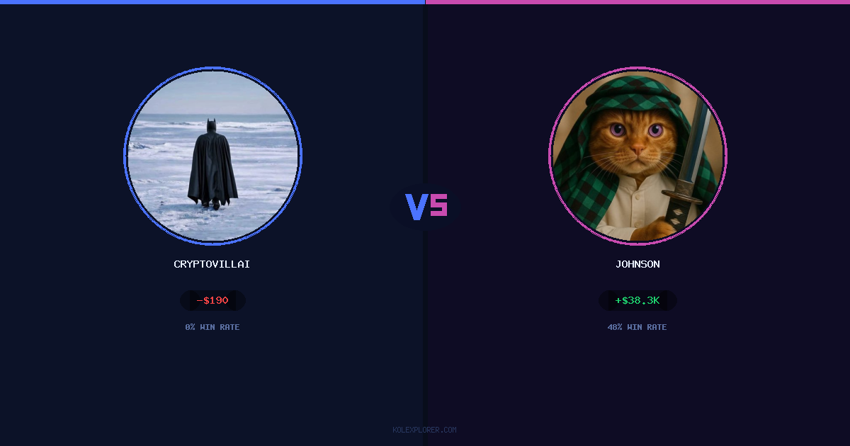 Cryptovillain26 vs Johnson preview