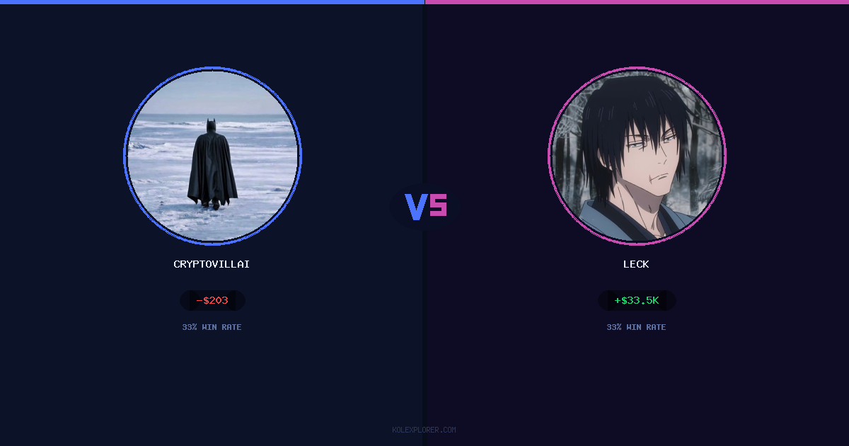 Cryptovillain26 vs Leck preview