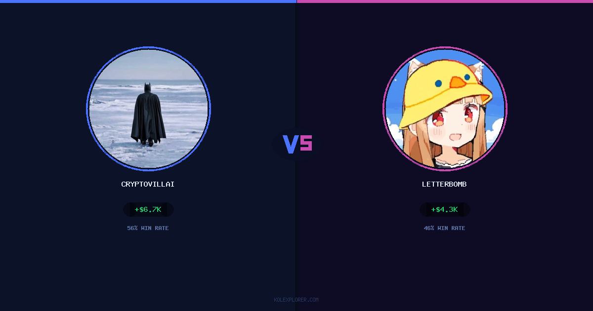 Cryptovillain26 vs Letterbomb preview