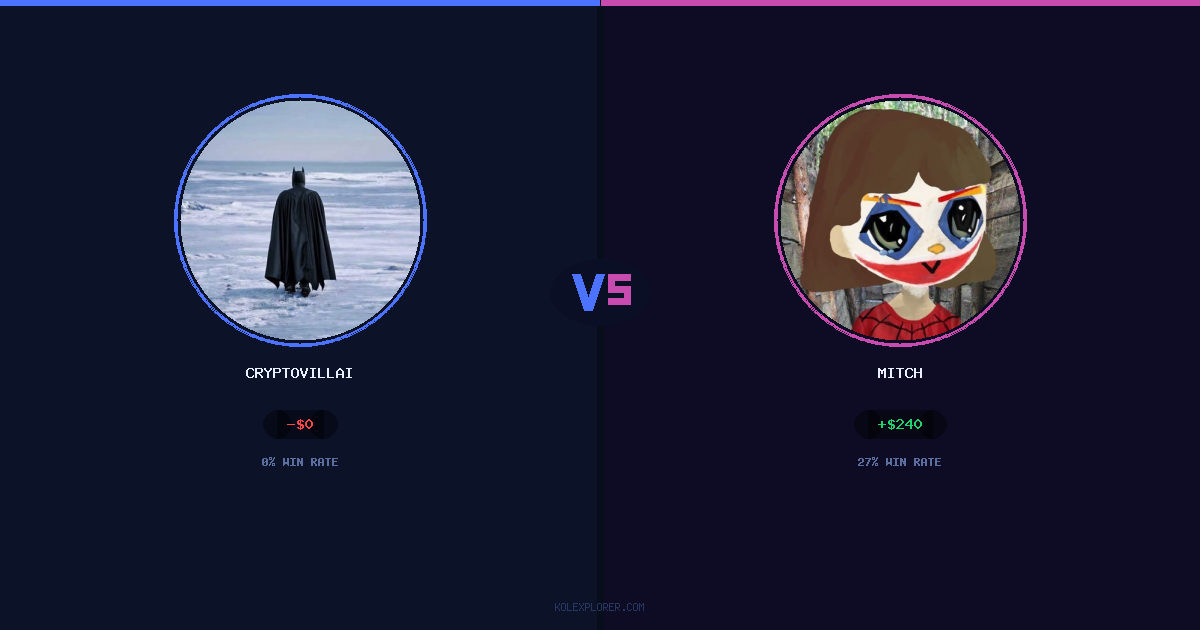 Cryptovillain26 vs Mitch preview