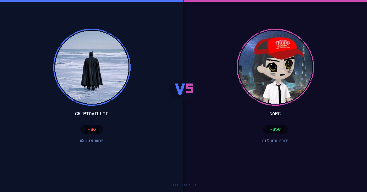Cryptovillain26 vs Narc preview