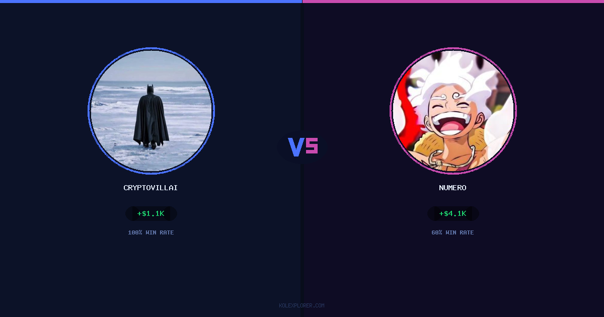 Cryptovillain26 vs Numero preview