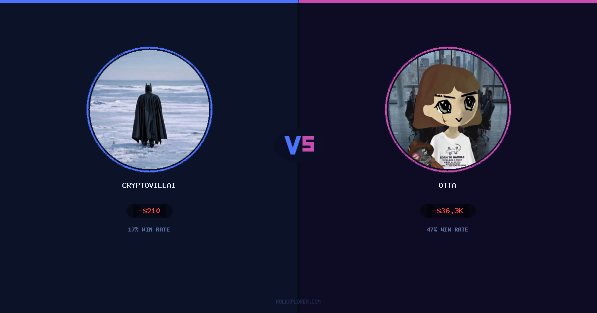 Cryptovillain26 vs Otta preview