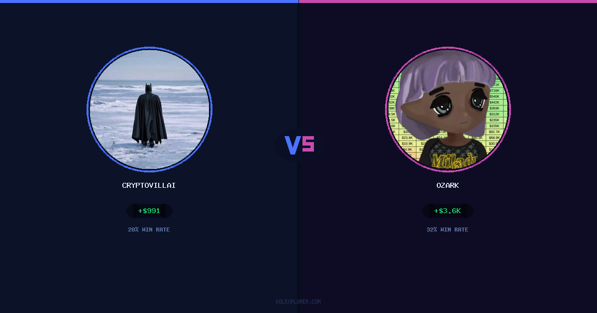 Cryptovillain26 vs Ozark preview