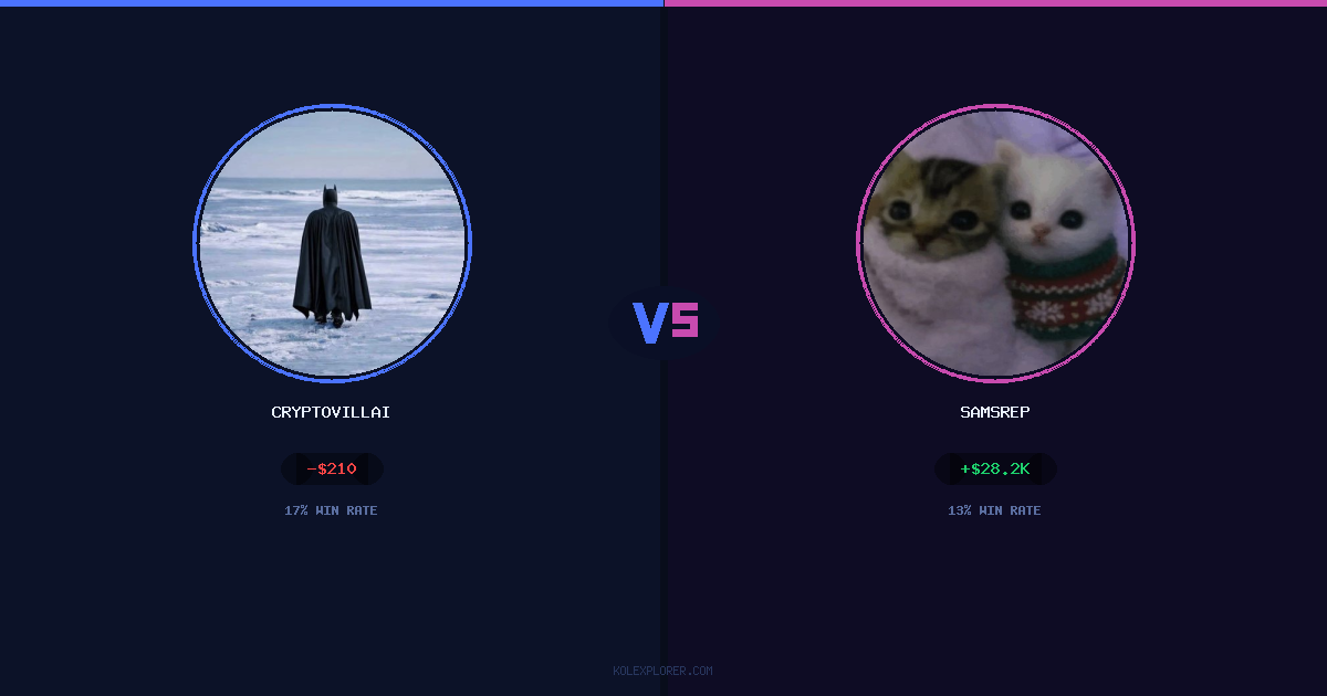 Cryptovillain26 vs Samsrep preview