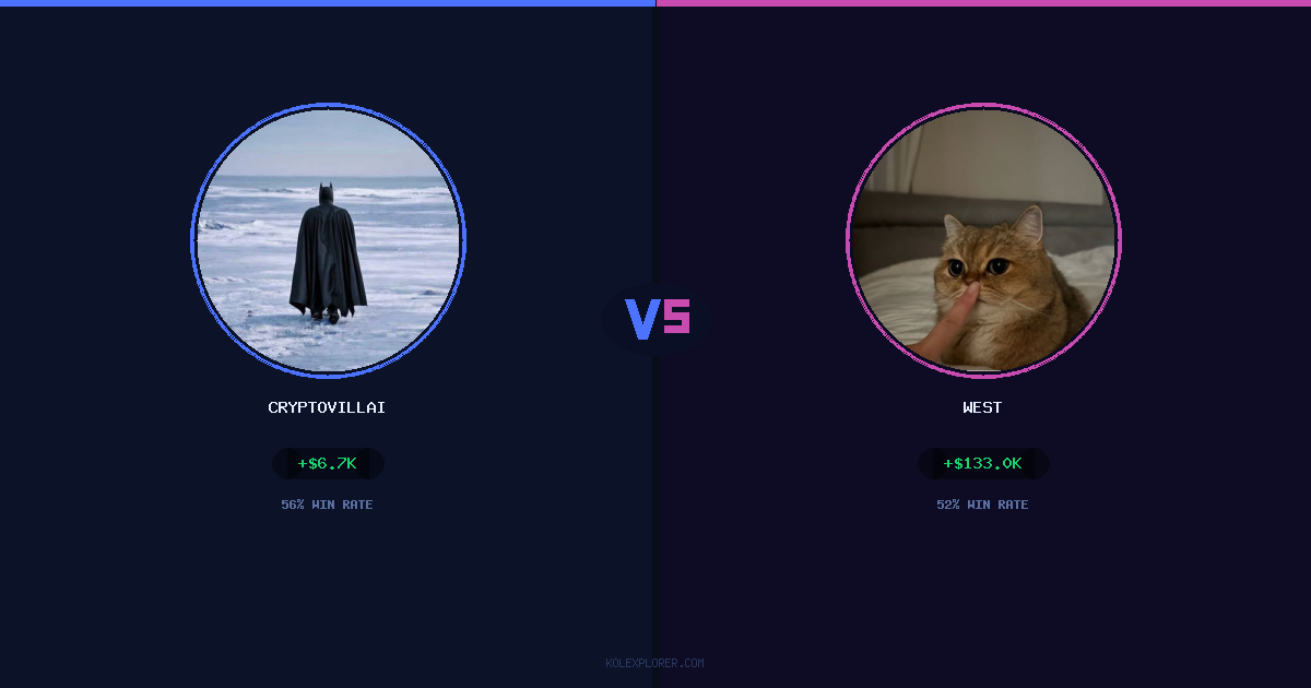 Cryptovillain26 vs West preview