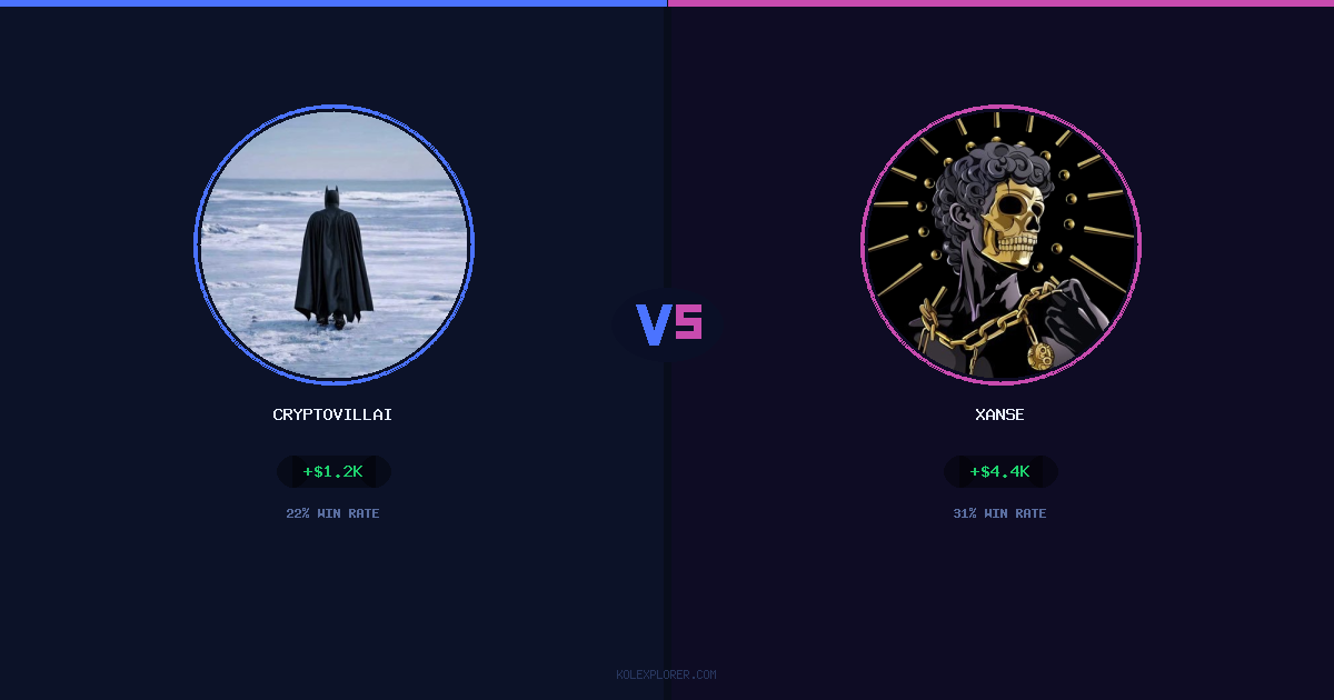 Cryptovillain26 vs Xanse preview