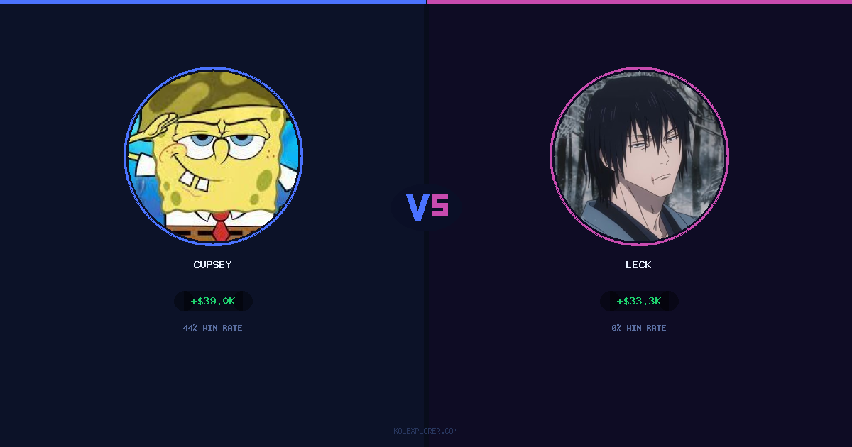 Cupsey vs Leck preview