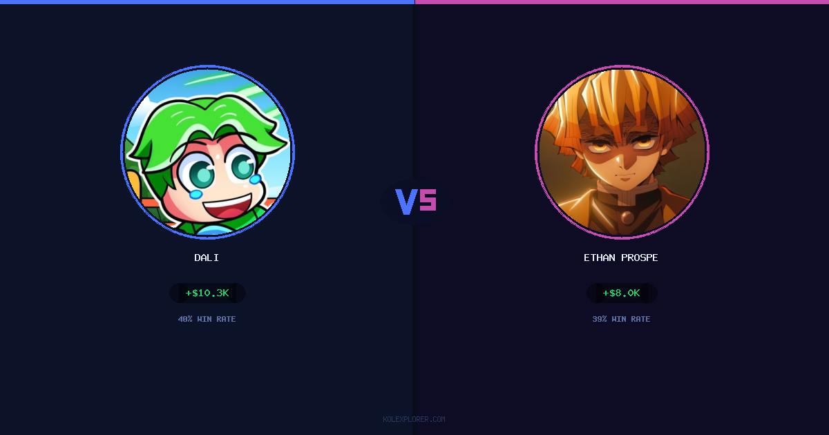 Dali vs Ethan Prosper preview