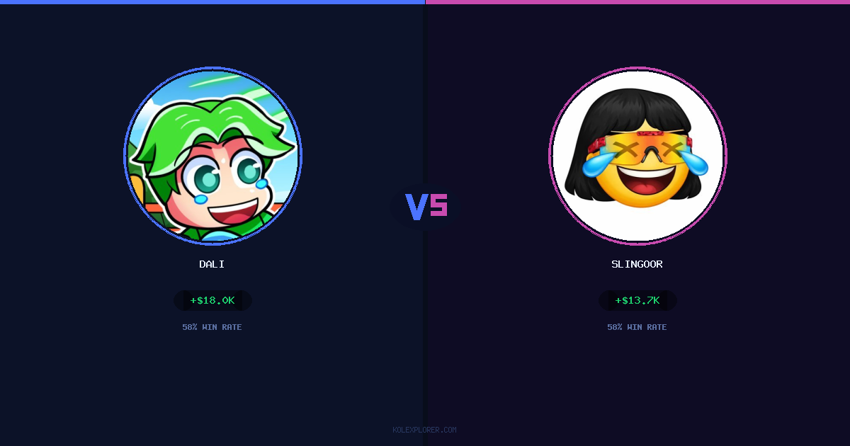 Dali vs Slingoor preview