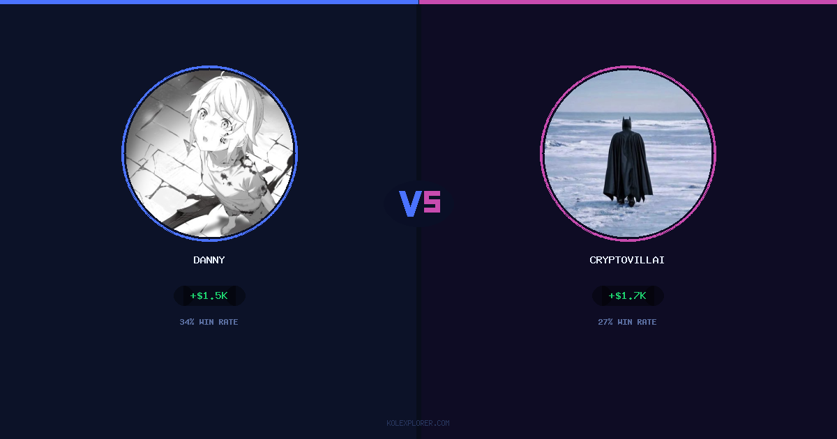 Danny vs Cryptovillain26 preview