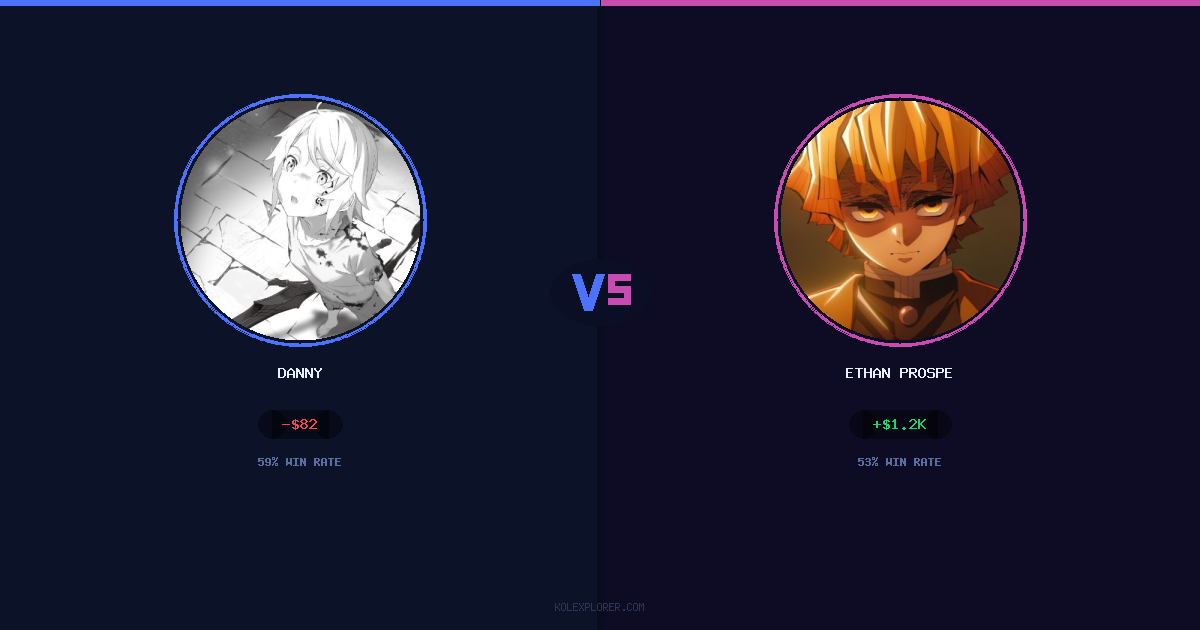 Danny vs Ethan Prosper preview