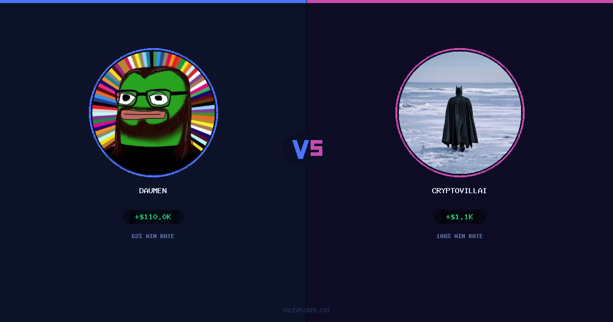 Daumen vs Cryptovillain26 preview