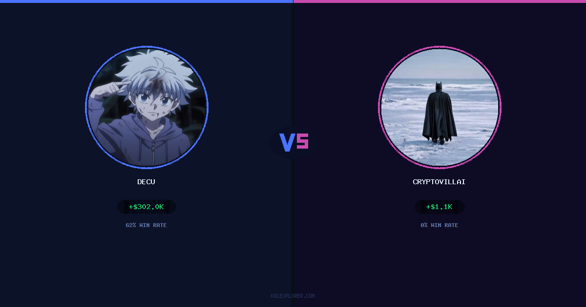 Decu vs Cryptovillain26 preview