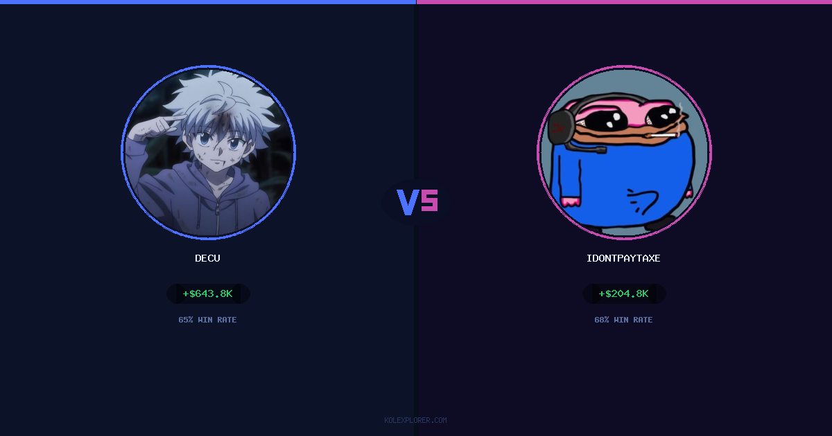 Decu vs IdontPayTaxes preview