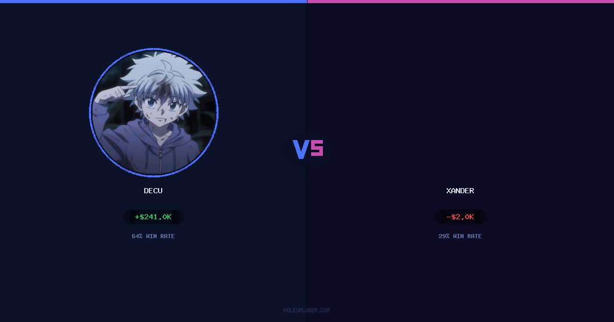 Decu vs Xander preview