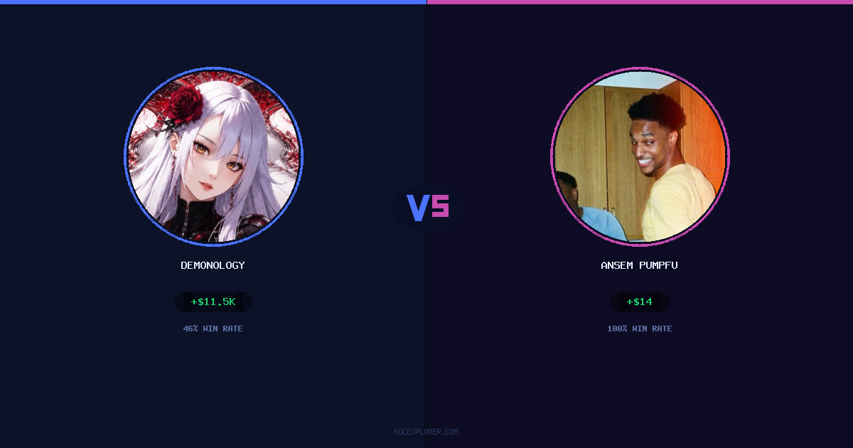 demonology vs Ansem Pumpfun preview