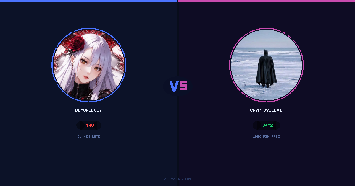 demonology vs Cryptovillain26 preview