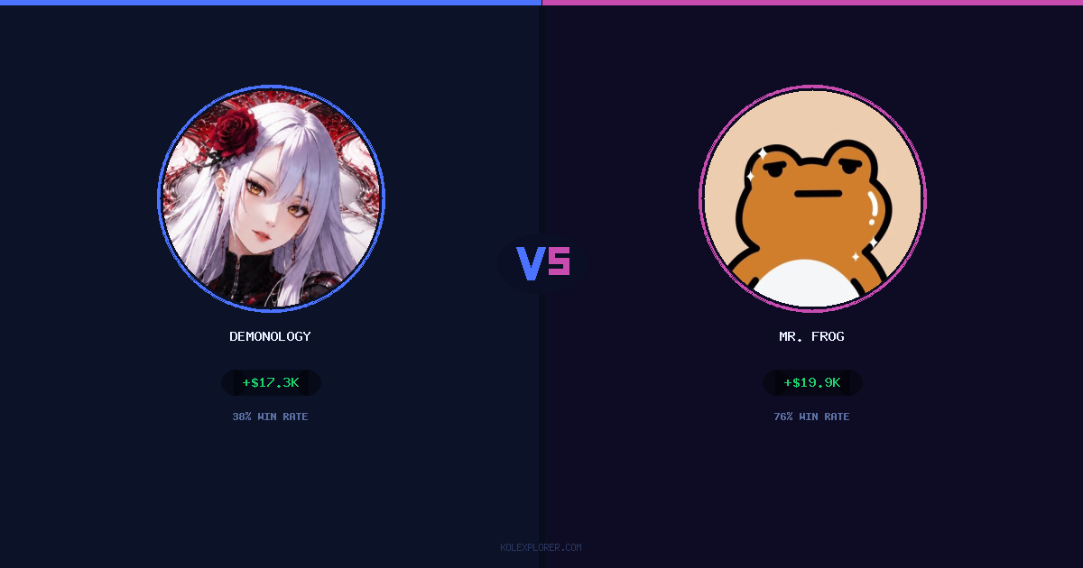 demonology vs Mr. Frog preview