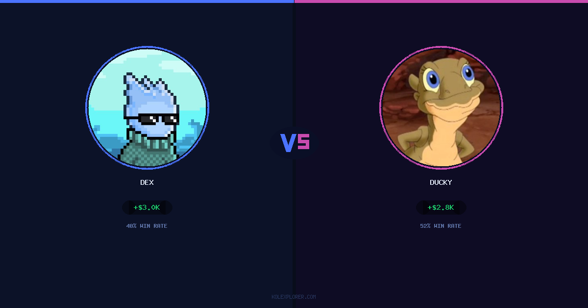 Dex vs Ducky preview