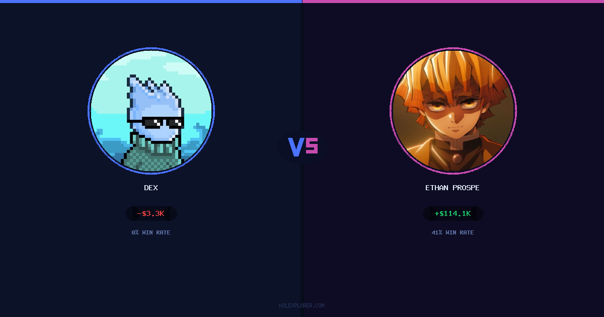 Dex vs Ethan Prosper preview