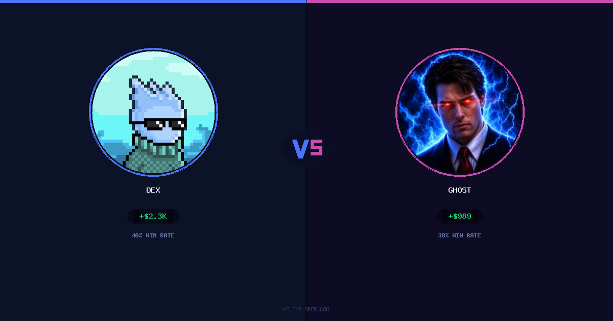 Dex vs Ghost preview