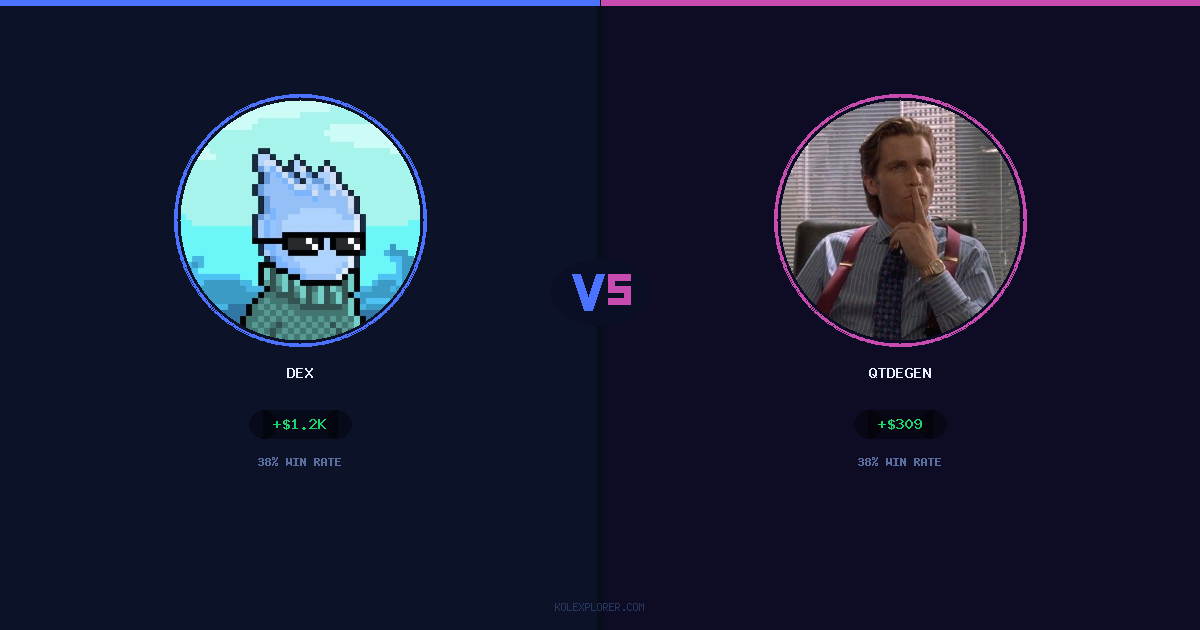 Dex vs QTDEGEN preview