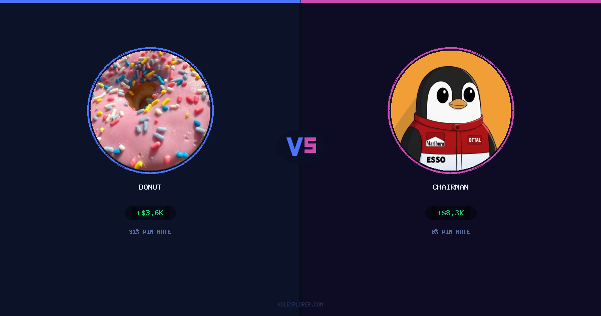 Donut vs Chairman preview